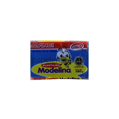 PLASTILINA AZUL COBALTO MARQUETA MODELINA 180GR 2346 DIXON 1 PIEZA