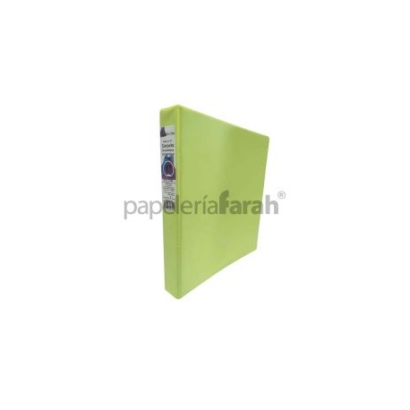 CARPETA VINIL CV O AMARILLO NEON 1″ BL113003 BASIC LINE