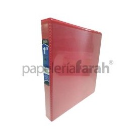 CARPETA VINIL SV O ROJO 1″ 9101RO AZOR