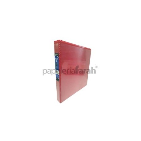 CARPETA VINIL SV O ROJO 1″ 9101RO AZOR