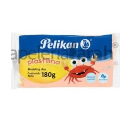 PLASTILINA CARNE MARQUETA 180GR PELIKAN 1 PIEZA