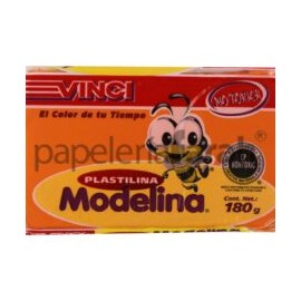 PLASTILINA NARANJA MARQUETA MODELINA 180GR 2350 DIXON 1 PIEZA