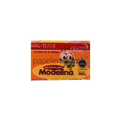 PLASTILINA NARANJA MARQUETA MODELINA 180GR 2350 DIXON 1 PIEZA