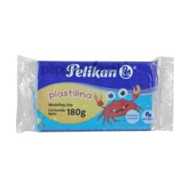 PLASTILINA AZUL CIELO MARQUETA 180GR PELIKAN 1 PIEZA