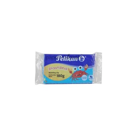 PLASTILINA AZUL CIELO MARQUETA 180GR PELIKAN 1 PIEZA