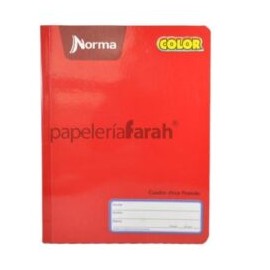 CUADERNO FORMA FRANCESA COSIDO CUADRO 5 COLOR 360 581293 NORMA 100 HOJAS