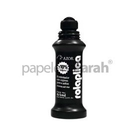 TINTA SELLO ROLAPLICA 60ML NEGRO 587NE AZOR