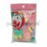 GLOBOS MACARRON 12 CSURTIDOS PASTEL 25pz PAYASO