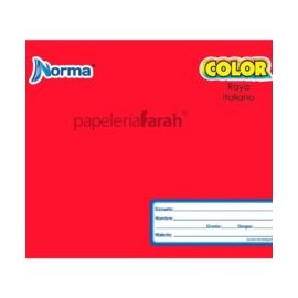 CUADERNO FORMA ITALIANA COSIDO RAYAS COLOR 360 581295 NORMA 100 HOJAS