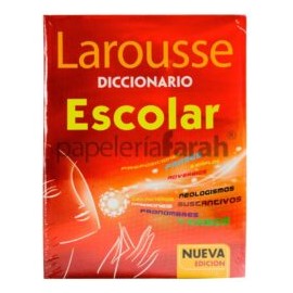 DICCIONARIO ROJO ESCOLAR 1065 LAROUSSE 1 PIEZA