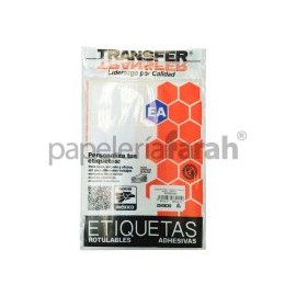 ETIQUETA ADHESIVA BLANCA 19X50MM EAB01950 TRANSFER