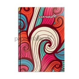 LIBRETA APUNTES PASTA DURA RAYAS 93 ESTRELLA 144 HOJAS