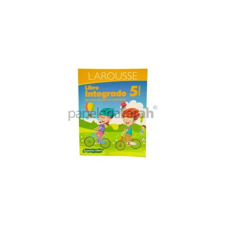 LIBRO EJERCICIOS INTEGRADO 5° PRIMARIA 5218 LAROUSSE