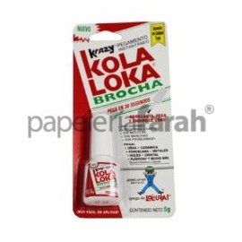 PEGAMENTO INSTANTÁNEO BROCHA 5GR KOLA LOCA 1 PIEZA