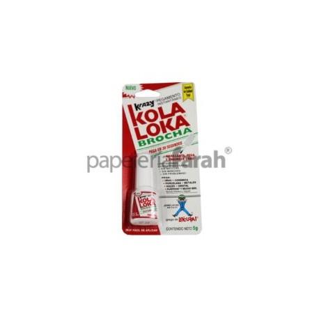 PEGAMENTO INSTANTÁNEO BROCHA 5GR KOLA LOCA 1 PIEZA