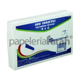 TARJETAS RAYAS MEDIANA (4X6) 1044 MAYCO 100 PIEZAS