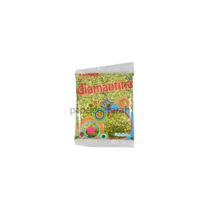 DIAMANTINA VERDE LIMÓN FINA 50GR D50C150112 JANEL 1 BOLSA