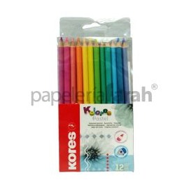 COLORES TRIANG/LARGO CSURTIDOS 12pz KOLORES PASTEL 93311 KORES