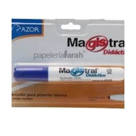 MARCADOR PARA PIZARRON AZUL 8351AZ AZOR 1 PIEZA