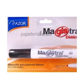 MARCADOR PARA PIZARRON NEGRO 8351NE AZOR 1 PIEZA