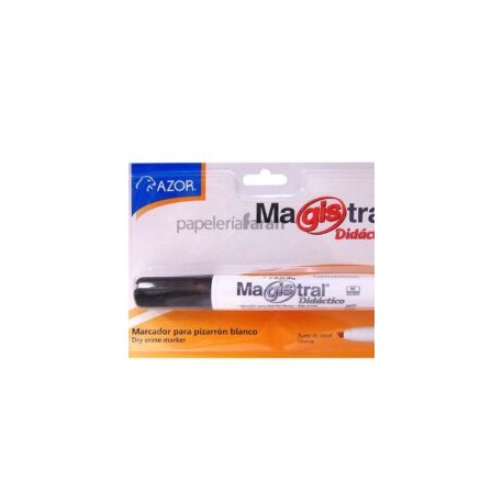 MARCADOR PARA PIZARRON NEGRO 8351NE AZOR 1 PIEZA