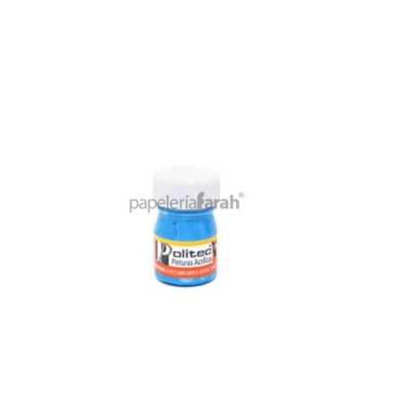 PINTURA ACRÍLICA AZUL CELESTE 20ML 313 POLITEC 1 PIEZA