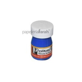 PINTURA ACRÍLICA AZUL COBALTO 20ML 310 POLITEC 1 PIEZA