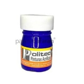 PINTURA ACRÍLICA AZUL ULTRAMAR 20ML 315 POLITEC 1 PIEZA