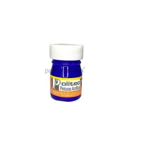 PINTURA ACRÍLICA AZUL ULTRAMAR 20ML 315 POLITEC 1 PIEZA