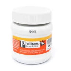 PINTURA ACRÍLICA BLANCO 250ML 301 POLITEC 1 PIEZA