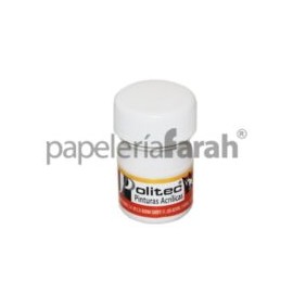 PINTURA ACRÍLICA BLANCO TITANO 20ML 301 POLITEC 1 PIEZA