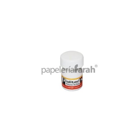 PINTURA ACRÍLICA BLANCO TITANO 20ML 301 POLITEC 1 PIEZA