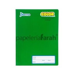 CUADERNO COLLEGE COSIDO CUADRO 7 COLOR 360 581287 NORMA 100 HOJAS