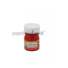 PINTURA ACRÍLICA ROJO 20ML 314 POLITEC 1 PIEZA