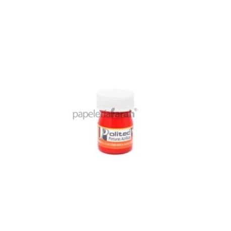 PINTURA ACRÍLICA ROJO 250ML 314 POLITEC 1 PIEZA