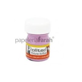 PINTURA ACRÍLICA ROSA PASTEL 20ML 326 POLITEC 1 PIEZA