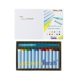 PINTURA AQUASH PASTELS EST C/12PZ GHW1-12 PENTEL