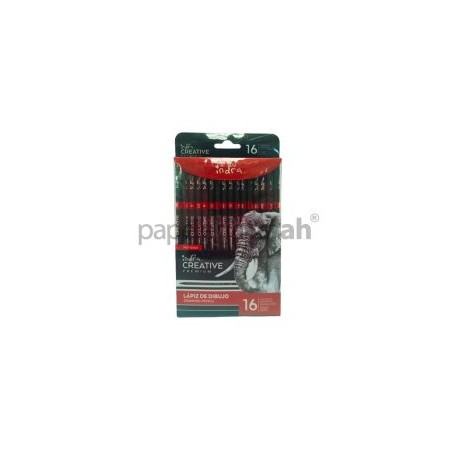 SET LAPIZ DIBUJO PROF C/16 CREATIVE PREMIUM IND-0360 INDRA