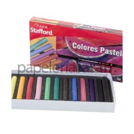 PINTURA COLORES SURTIDOS PASTEL ESTUCHE 861203 STAFFORD 12 COLORES