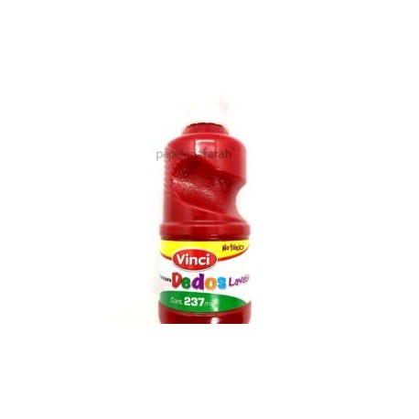 PINTURA DIGITAL ROJO 237ML VINCI 1 PIEZA