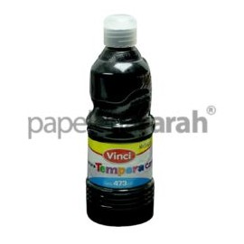 PINTURA TEMPERA NEGRO 473ML VINCI 1 PIEZA