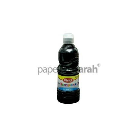 PINTURA TEMPERA NEGRO 473ML VINCI 1 PIEZA